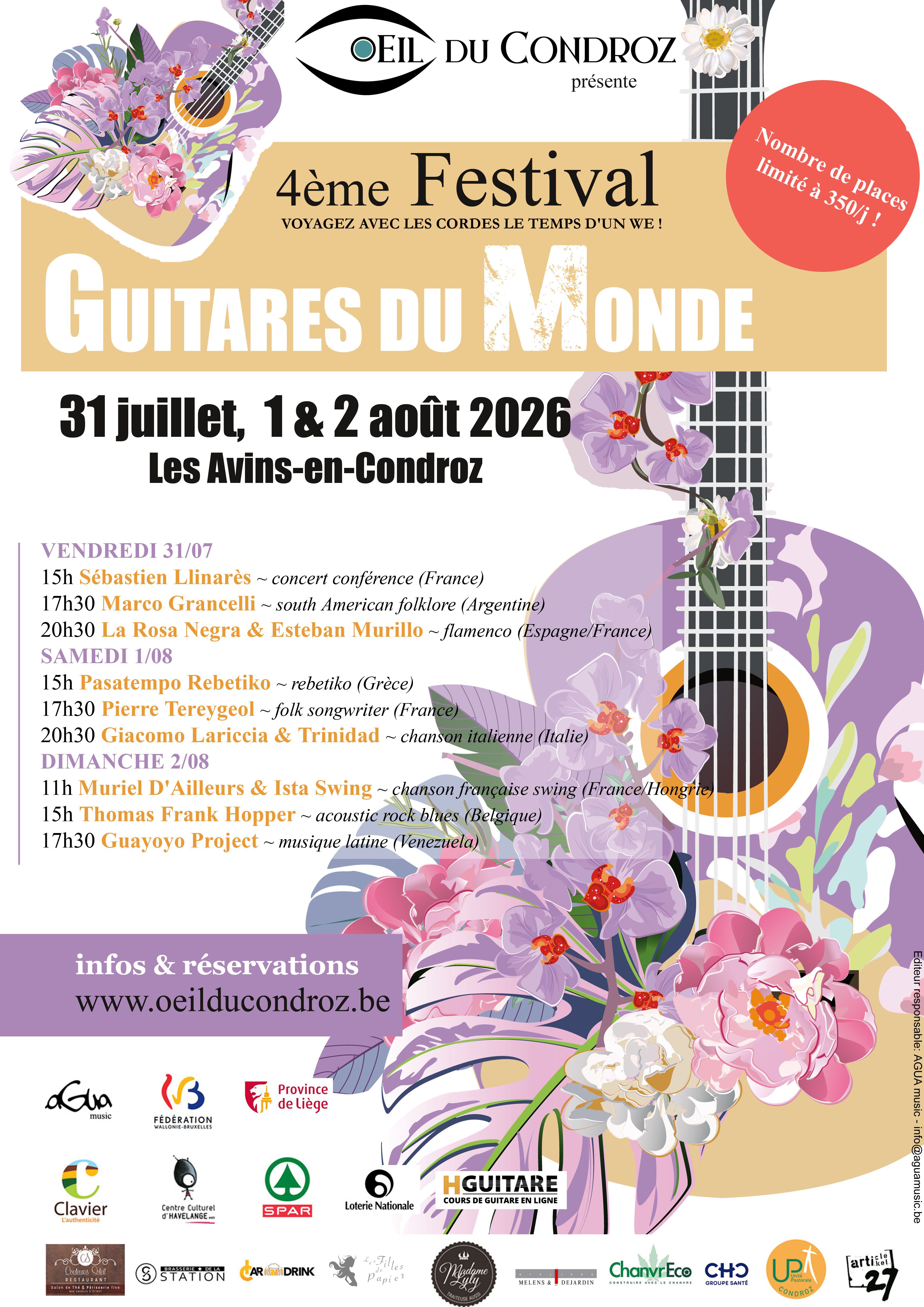 Festival Guitares du Monde 2026